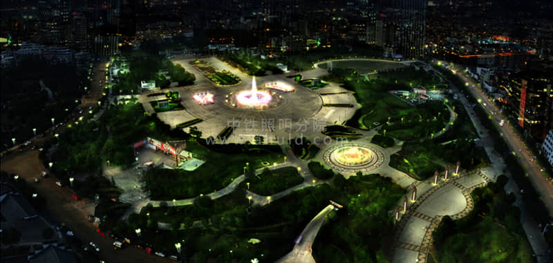中国义乌城市夜景照明规划