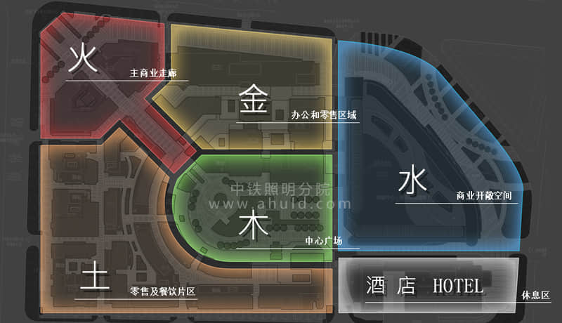 泰安新华城国际广场照明设计