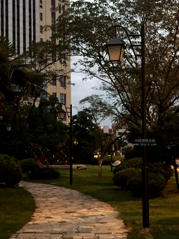 合肥天乐公园景观亮化改造设计