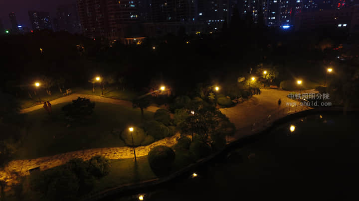 合肥天乐公园景观亮化改造设计