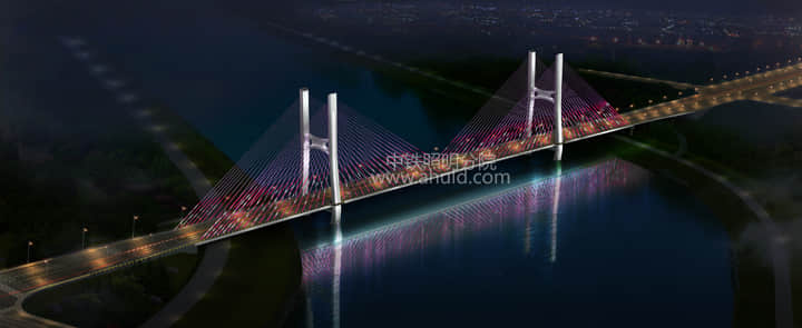 水阳江大桥夜景照明设计