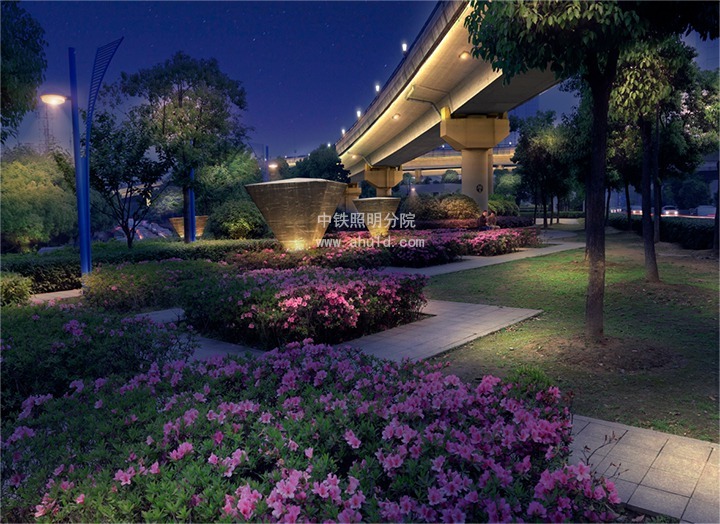 合肥五里墩与裕溪路夜景亮化改造设计